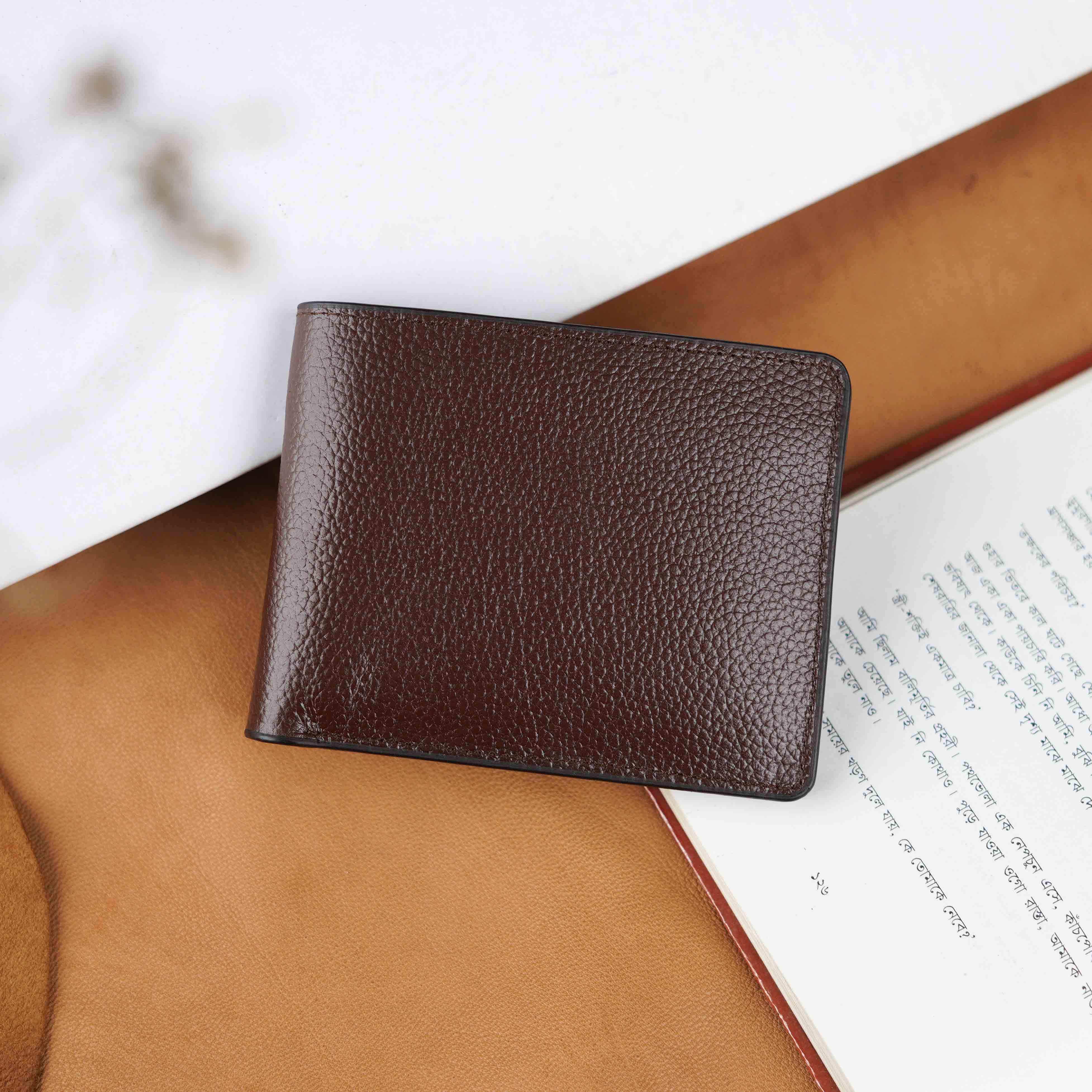 Leather Bifold Wallet | Brown